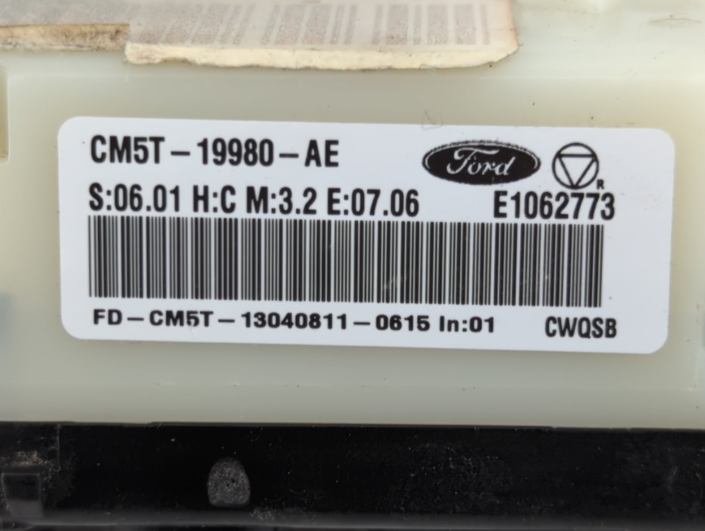 2013-2014 Ford Focus Climate Control Module Temperature AC/Heater Replacement P/N:CM5T-19980-AE Fits Fits 2013 2014 OEM Used