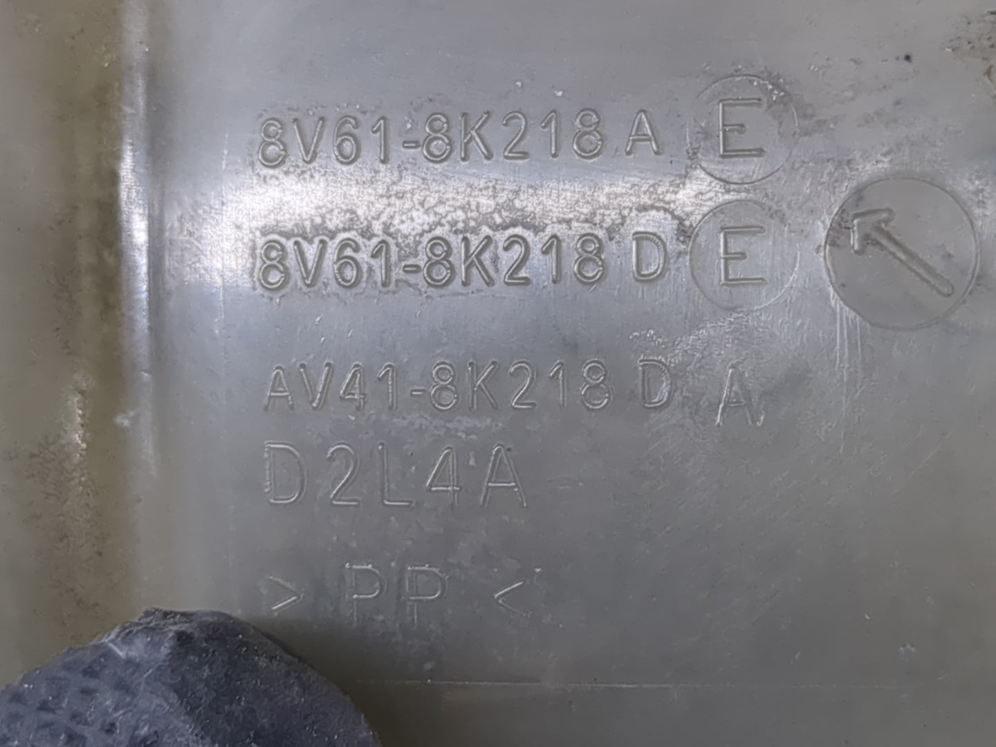 2012-2018 Ford Focus Radiator Coolant Overflow Expansion Tank Bottle - Oemusedautoparts1.com