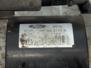 2012-2018 Ford Focus Car Starter Motor Solenoid OEM P/N:BB5T-11000-BA Fits Fits 2012 2013 2014 2015 2016 2017 2018 2019 2020 OEM Used Auto Parts