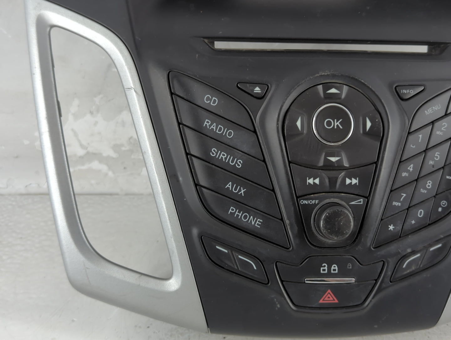 2012-2014 Ford Focus Radio Control Panel - Oemusedautoparts1.com