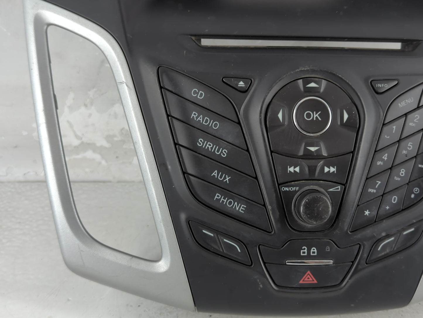 2012-2014 Ford Focus Radio Control Panel - Oemusedautoparts1.com