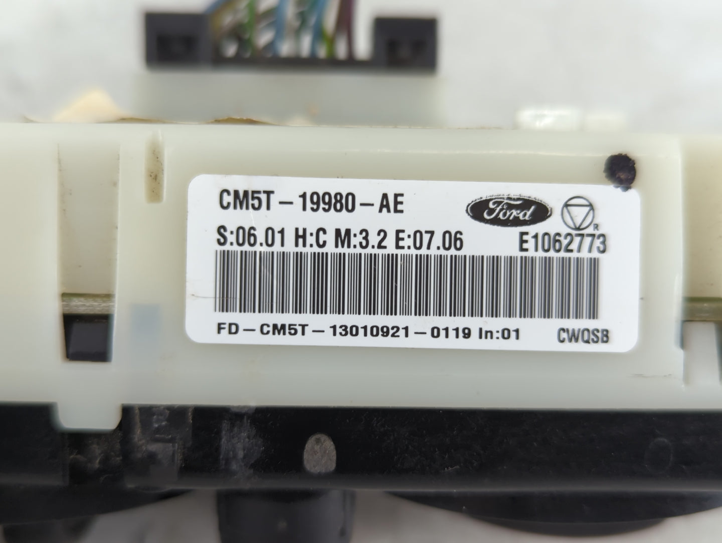2013-2014 Ford Focus Climate Control Module Temperature AC/Heater Replacement P/N:CM5T-19980-AE Fits Fits 2013 2014 OEM Used