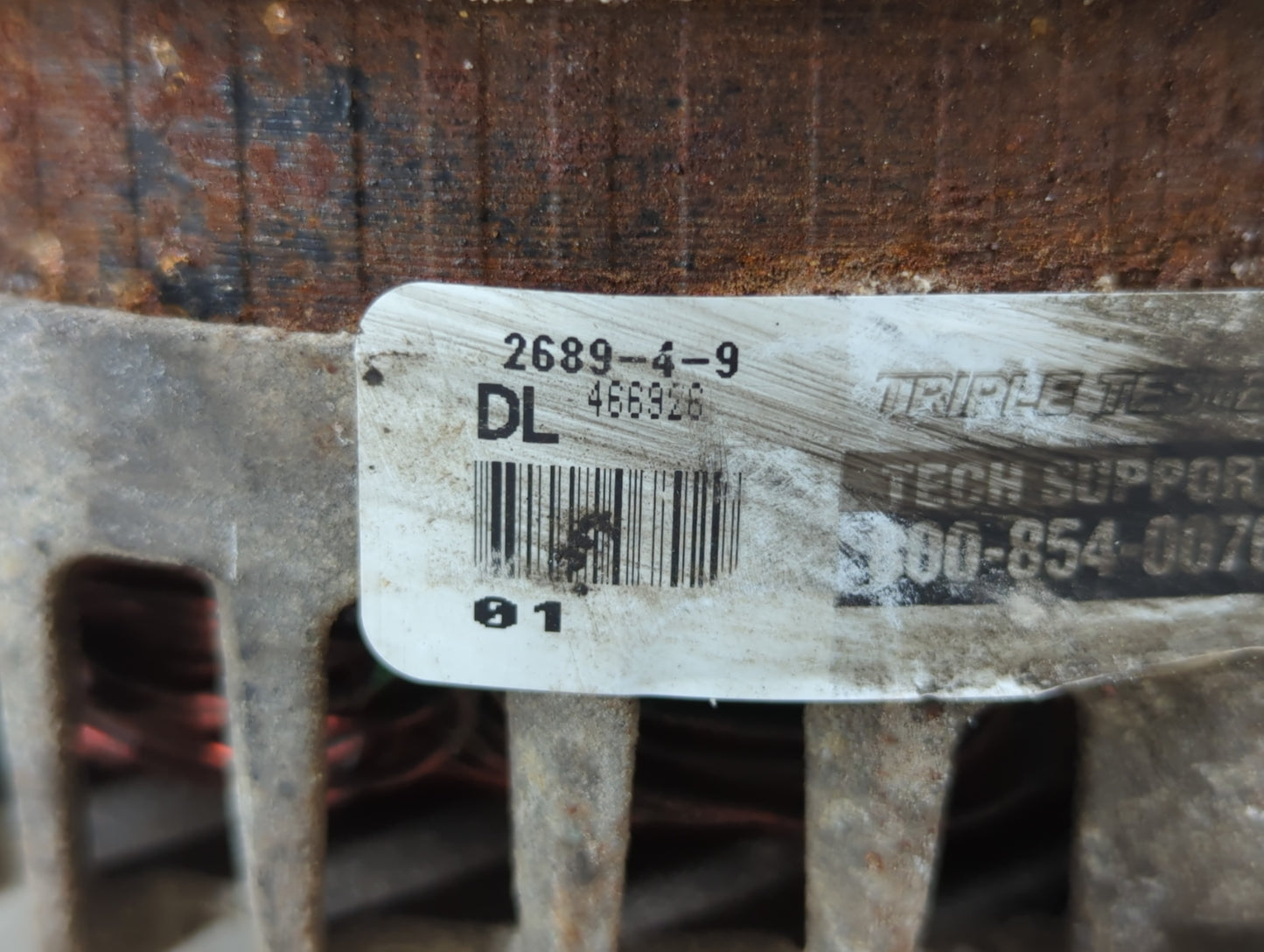 2012-2018 Ford Focus Alternator Replacement Generator Charging Assembly Engine OEM P/N:466926 Fits OEM Used Auto Parts - Oem