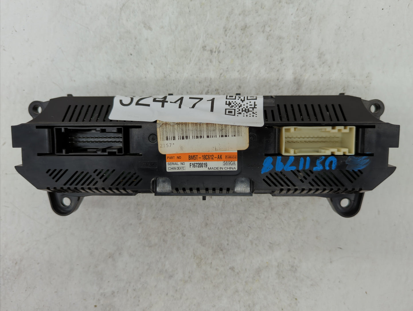 2013 Ford Focus Climate Control Module Temperature AC/Heater Replacement P/N:BM5T-18C612-AL BM5T-18C612-AK Fits Fits 2014 OE
