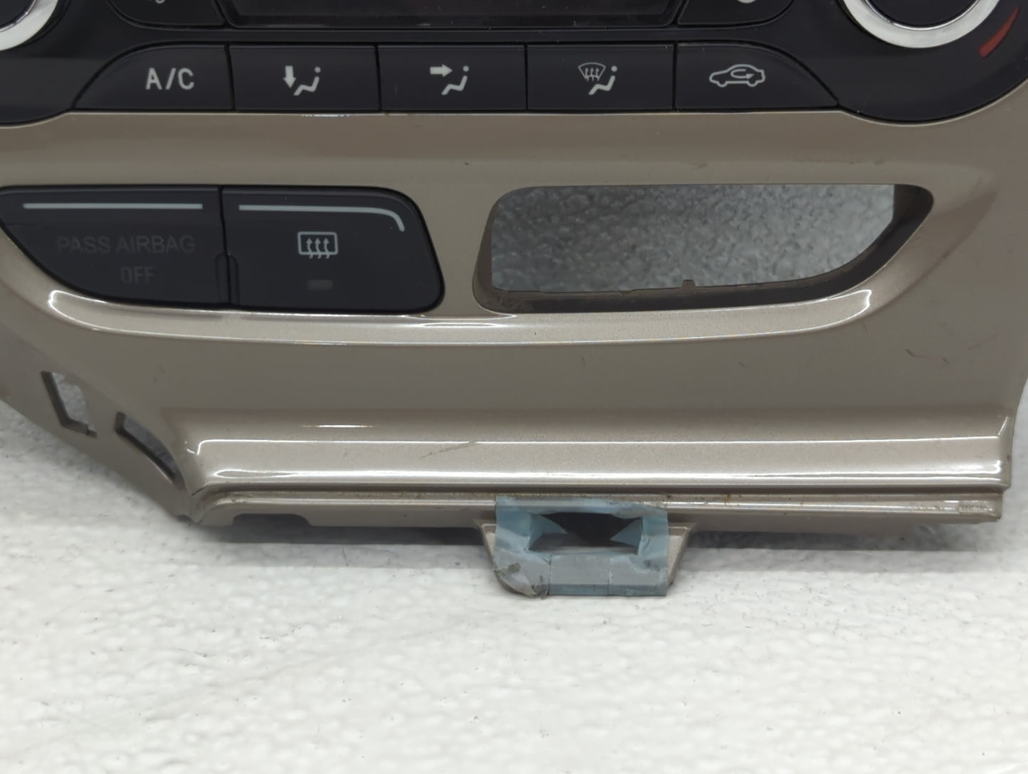 2013 Ford Ford Climate Control Module Temperature AC/Heater Replacement P/N:BM5T-18C612-AJ Fits Fits 2014 OEM Used Auto Part