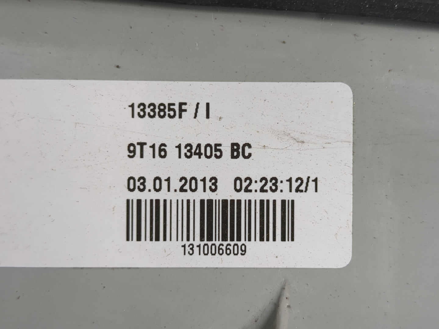 2013 Ford Ford E250 Van Tail Light Assembly Driver Left OEM P/N:9T16 13405 BC Fits OEM Used Auto Parts - Oemusedautoparts1.c