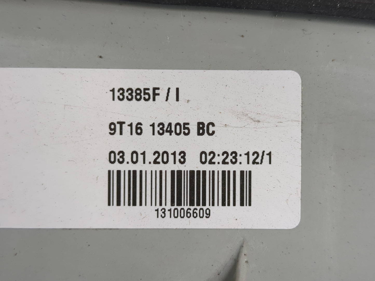 2013 Ford Ford E250 Van Tail Light Assembly Driver Left OEM P/N:9T16 13405 BC Fits OEM Used Auto Parts - Oemusedautoparts1.c