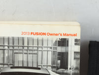 2013 Ford Fusion Owners Manual Book Guide P/N:DE5J 19A321 AA OEM Used Auto Parts - Oemusedautoparts1.com