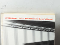 2013 Ford Fusion Owners Manual Book Guide P/N:DE5J 19A321 DB OEM Used Auto Parts - Oemusedautoparts1.com