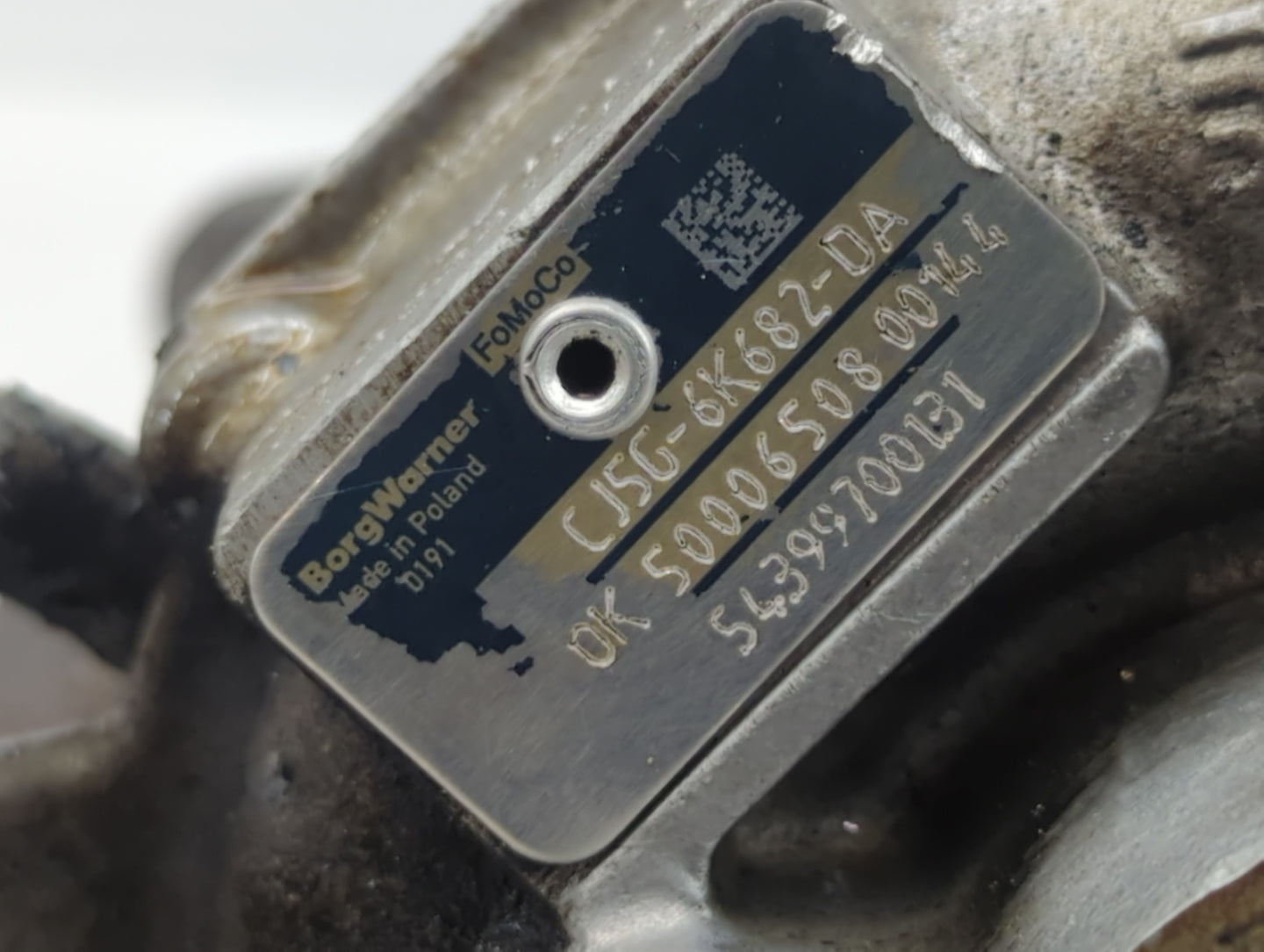 2013 Ford Fusion Turbocharger Turbo Charger Super Charger Supercharger - Oemusedautoparts1.com