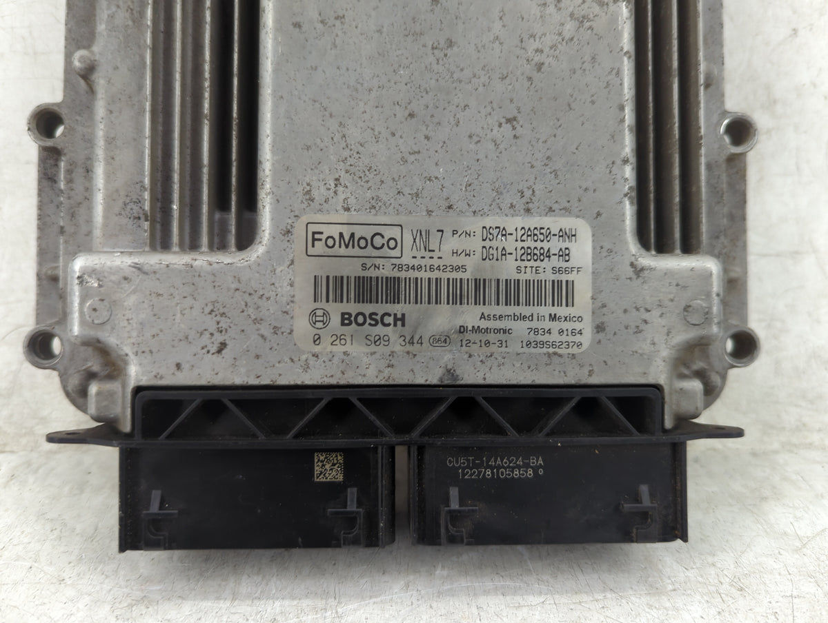 2013 Ford Fusion PCM Engine Control Computer ECU ECM PCU OEM P/N:DS7A-12A650-ANH DG1A-12B684-AB Fits OEM Used Auto Parts - O