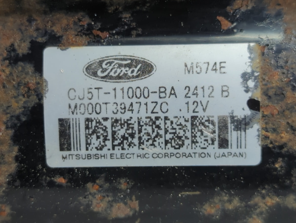 2013-2016 Ford Fusion Car Starter Motor Solenoid OEM P/N:CJ5T-11000-BA M000T39471ZC Fits Fits 2013 2014 2015 2016 OEM Used A