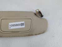 2013 Ford Fusion Sun Visor Shade Replacement Passenger Right Mirror Fits OEM Used Auto Parts - Oemusedautoparts1.com