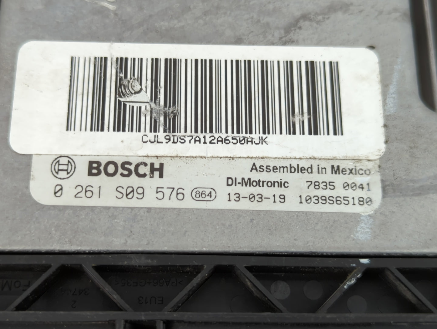 2013 Ford Fusion PCM Engine Control Computer ECU ECM PCU OEM Fits OEM Used Auto Parts - Oemusedautoparts1.com