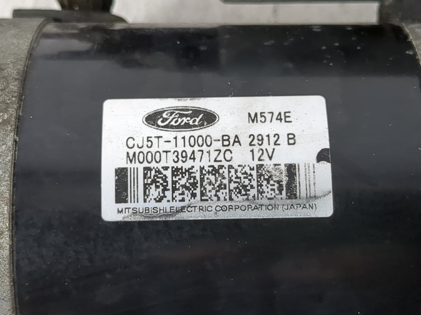 2013-2016 Ford Fusion Car Starter Motor Solenoid OEM P/N:2912 B CJ5T-11000-BA Fits Fits 2013 2014 2015 2016 OEM Used Auto Pa