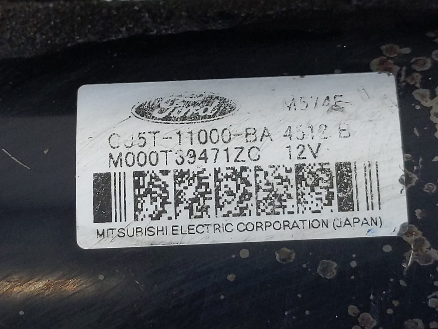 2013-2016 Ford Fusion Car Starter Motor Solenoid OEM P/N:CJ5T-11000-BA Fits Fits 2013 2014 2015 2016 OEM Used Auto Parts - O