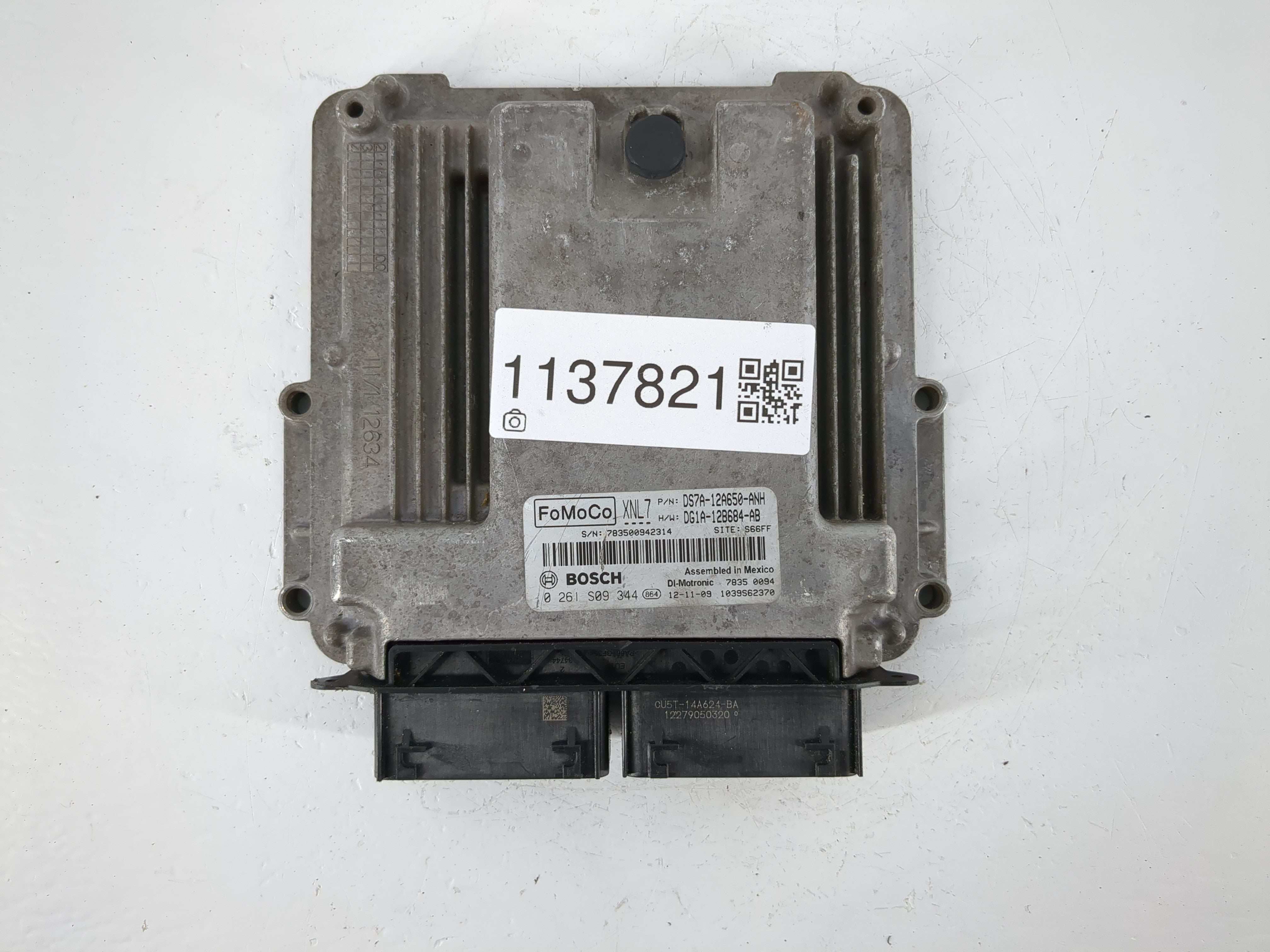 2013 Ford Fusion PCM Engine Control Computer ECU ECM PCU OEM P/N:DG1A ...