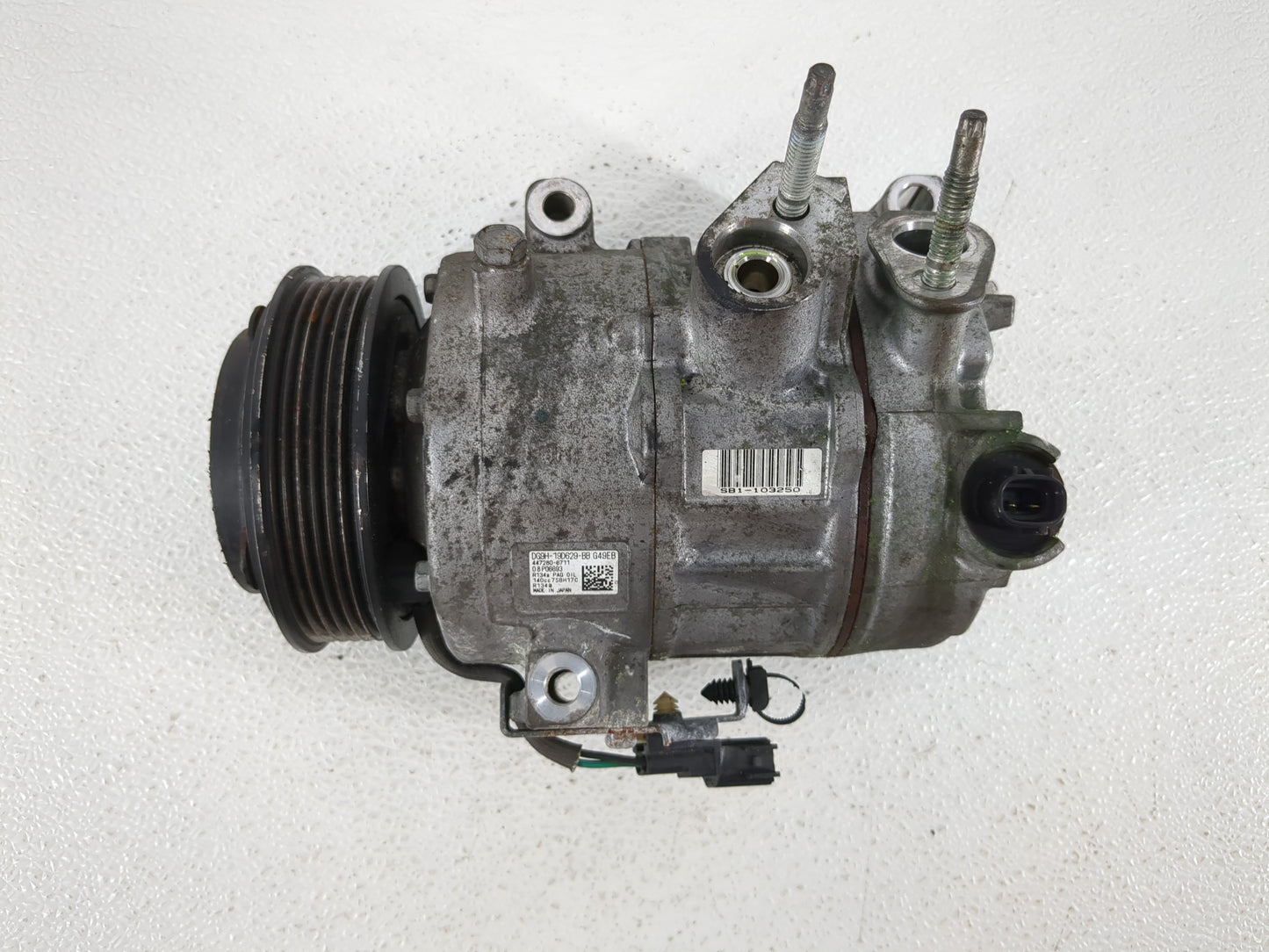 2013 Ford Fusion Air Conditioning A/c Ac Compressor Oem - Oemusedautoparts1.com