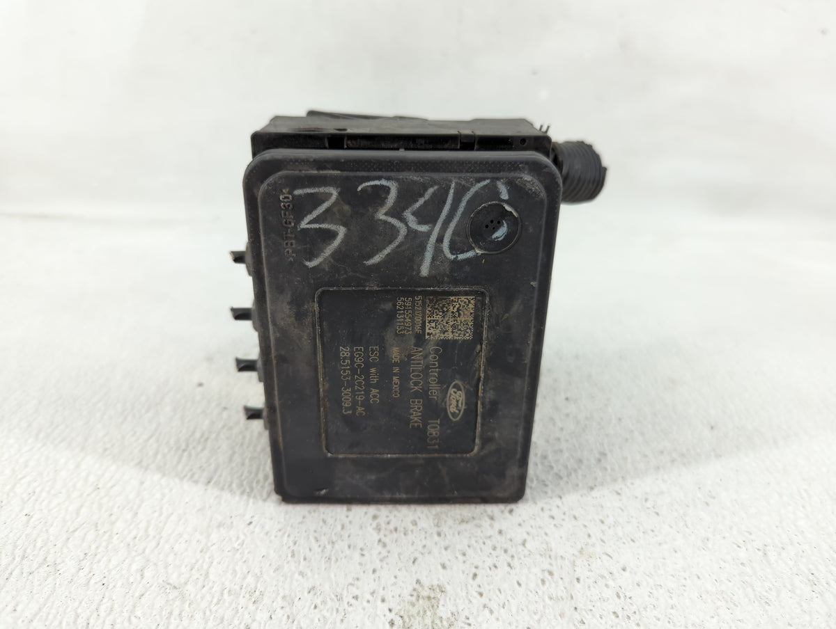 2013 Ford Fusion Anti-Lock Brake ABS Pump Module Actuator OEM P/N:EG9C-2C405-AF Fits OEM Used Auto Parts - Oemusedautoparts1