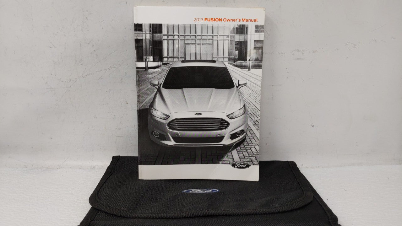 2013 Ford Fusion Owners Manual Book Guide OEM Used Auto Parts - Oemusedautoparts1.com