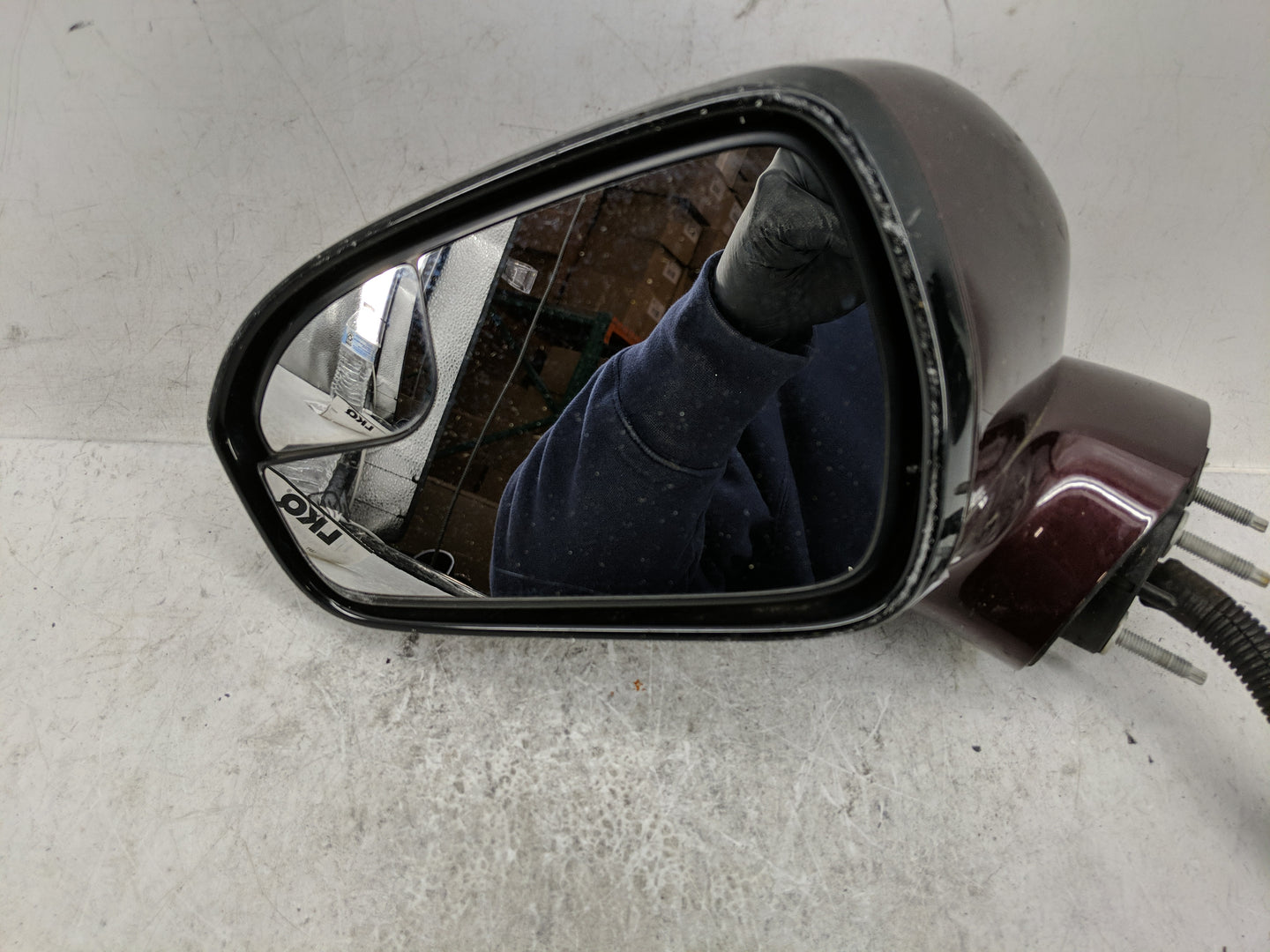 2013-2014 Ford Fusion Side Mirror Replacement Driver Left View Door Mirror Fits Fits 2013 2014 OEM Used Auto Parts - Oemused