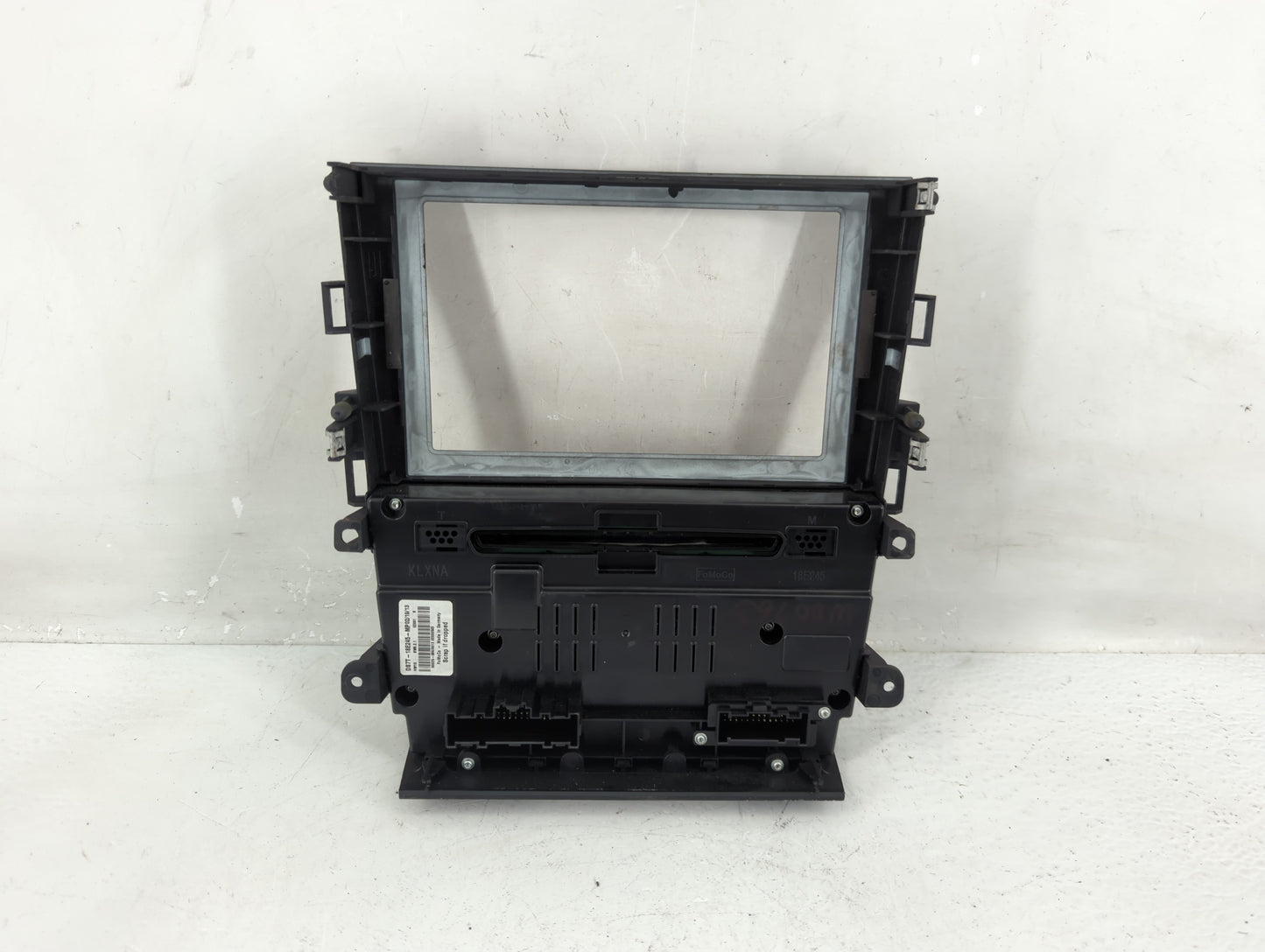 2013 Ford Fusion Radio AM FM Cd Player Receiver Replacement P/N:DS7T-18E245-MP Fits OEM Used Auto Parts - Oemusedautoparts1.