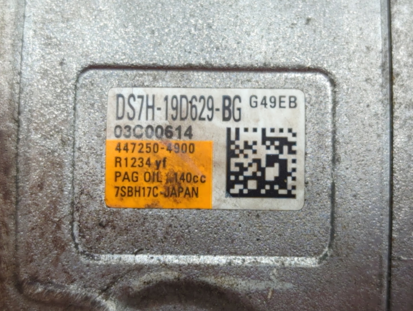 2013-2020 Ford Fusion Air Conditioning A/c Ac Compressor Oem - Oemusedautoparts1.com
