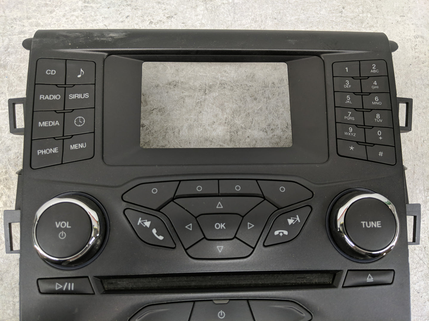 2013 Ford Fusion Radio AM FM Cd Player Receiver Replacement P/N:DS7T-18E243-EN Fits OEM Used Auto Parts - Oemusedautoparts1.