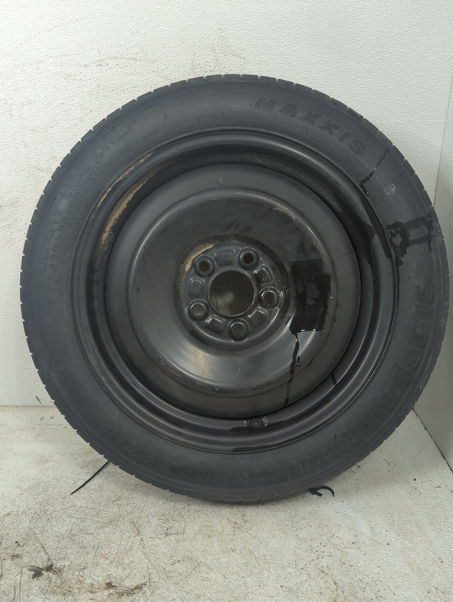 2013-2020 Ford Fusion Spare Donut Tire Wheel Rim Oem 1264607 - Oemusedautoparts1.com