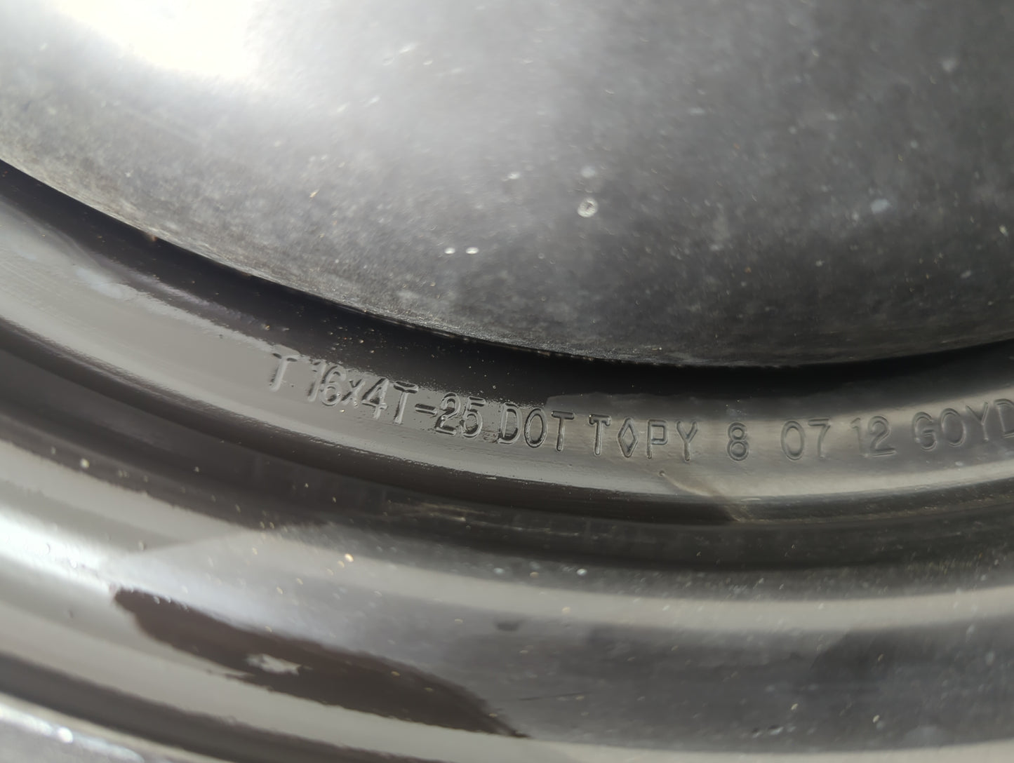 2013-2020 Ford Fusion Spare Donut Tire Wheel Rim Oem 1264607 - Oemusedautoparts1.com