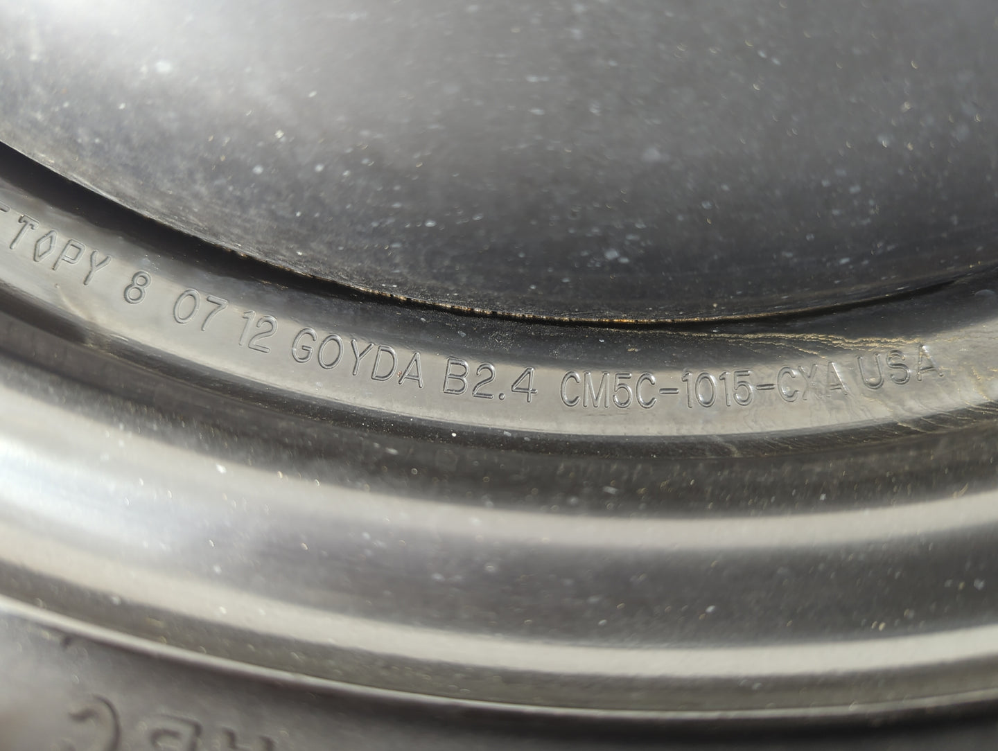 2013-2020 Ford Fusion Spare Donut Tire Wheel Rim Oem 1264607 - Oemusedautoparts1.com