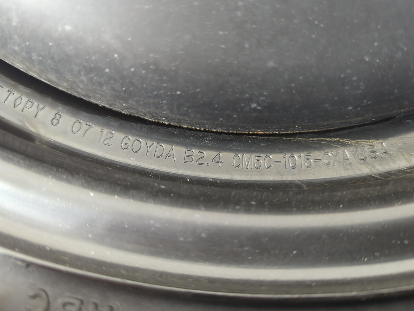 2013-2020 Ford Fusion Spare Donut Tire Wheel Rim Oem 1264607 - Oemusedautoparts1.com