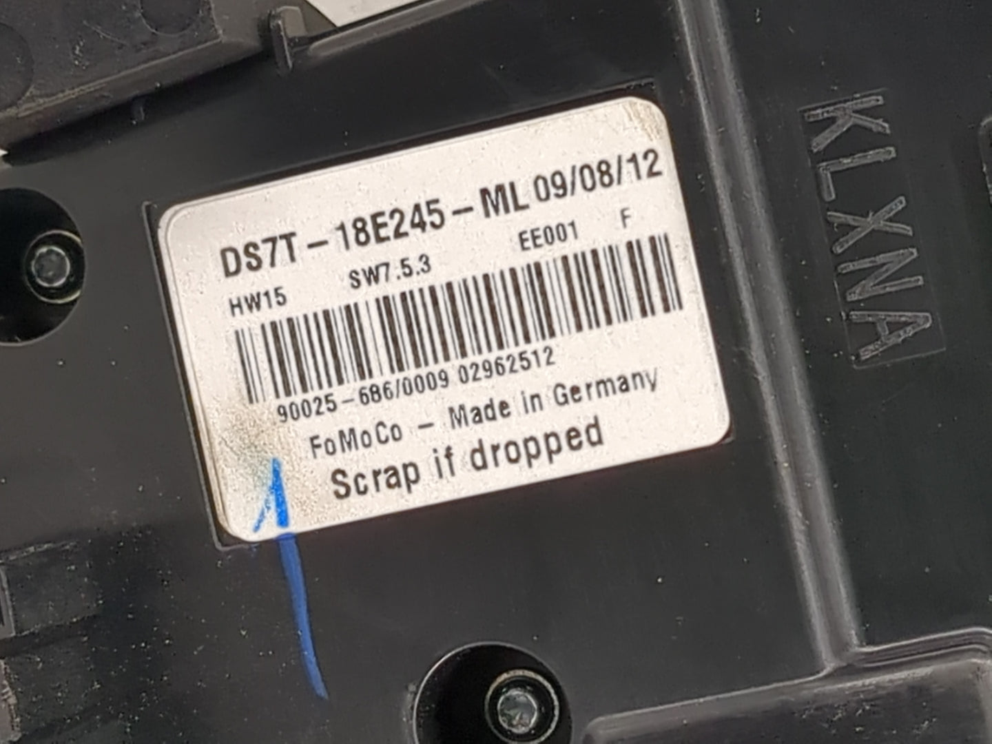 2013-2014 Ford Fusion Radio Control Panel - Oemusedautoparts1.com