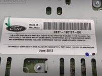 2013-2015 Ford Fusion Radio AM FM Cd Player Receiver Replacement P/N:DS7T-19C107-BK Fits Fits 2013 2014 2015 OEM Used Auto P