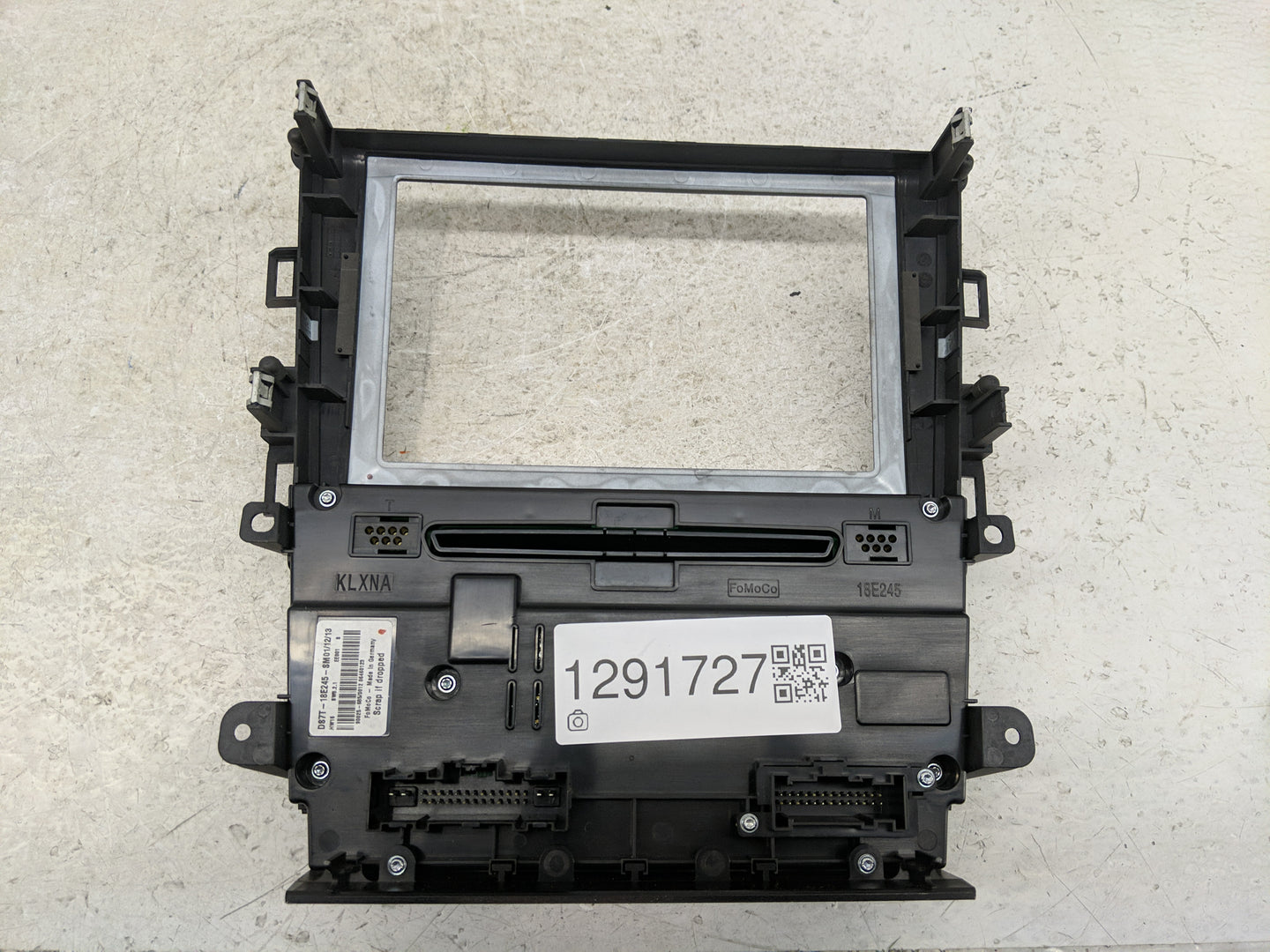 2013-2013 Ford Fusion Radio Control Panel - Oemusedautoparts1.com