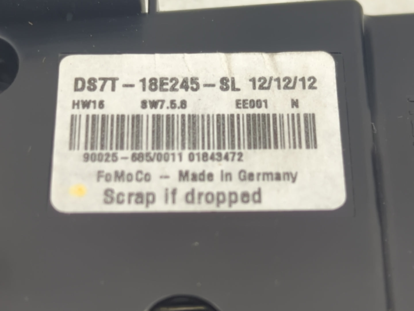 2013-2013 Ford Fusion Radio Control Panel - Oemusedautoparts1.com