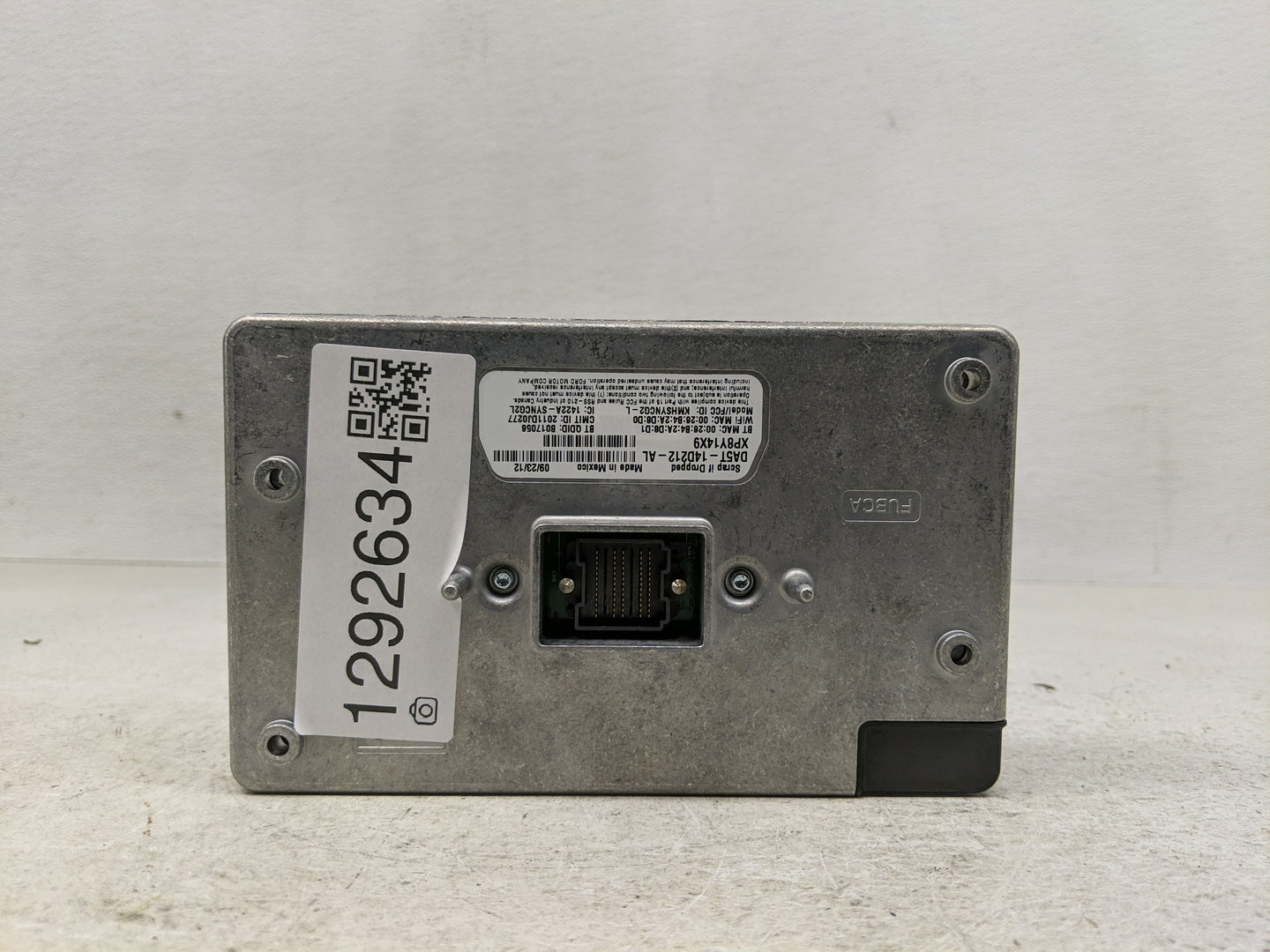 2013 Ford Fusion PCM Engine Control Computer ECU ECM PCU OEM P/N:XP8Y14X9 DM5T-14F239-AJ Fits OEM Used Auto Parts - Oemuseda