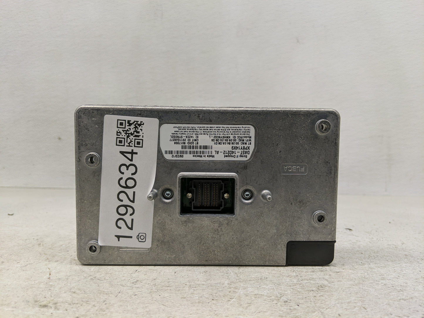 2013 Ford Fusion PCM Engine Control Computer ECU ECM PCU OEM P/N:XP8Y14X9 DM5T-14F239-AJ Fits OEM Used Auto Parts - Oemuseda