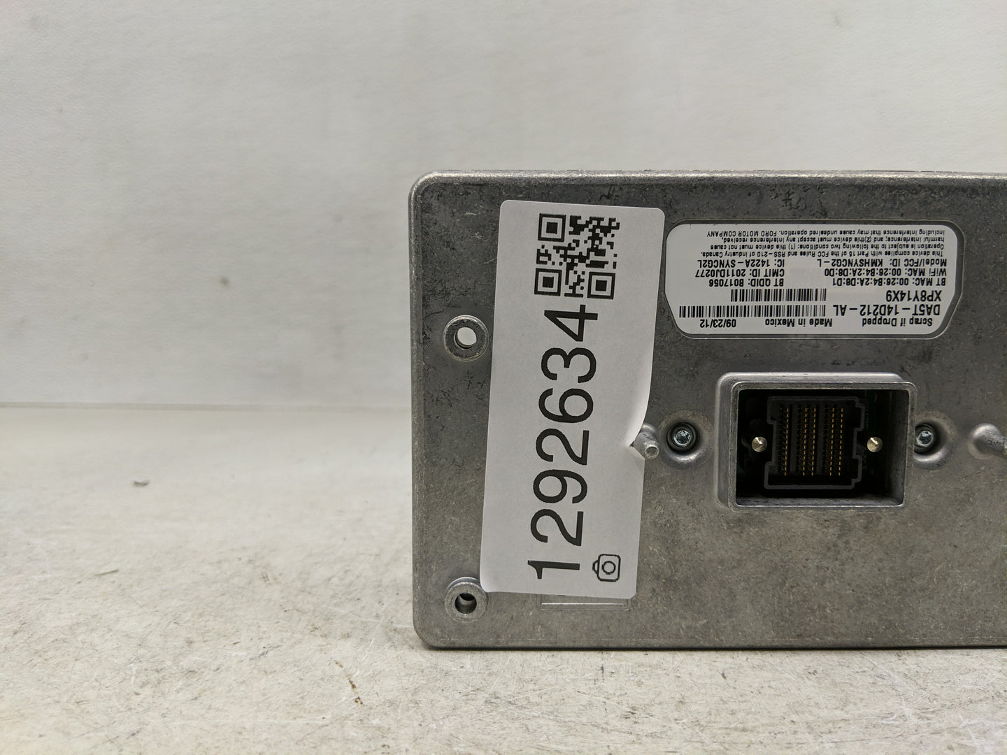 2013 Ford Fusion PCM Engine Control Computer ECU ECM PCU OEM P/N:XP8Y14X9 DM5T-14F239-AJ Fits OEM Used Auto Parts - Oemuseda