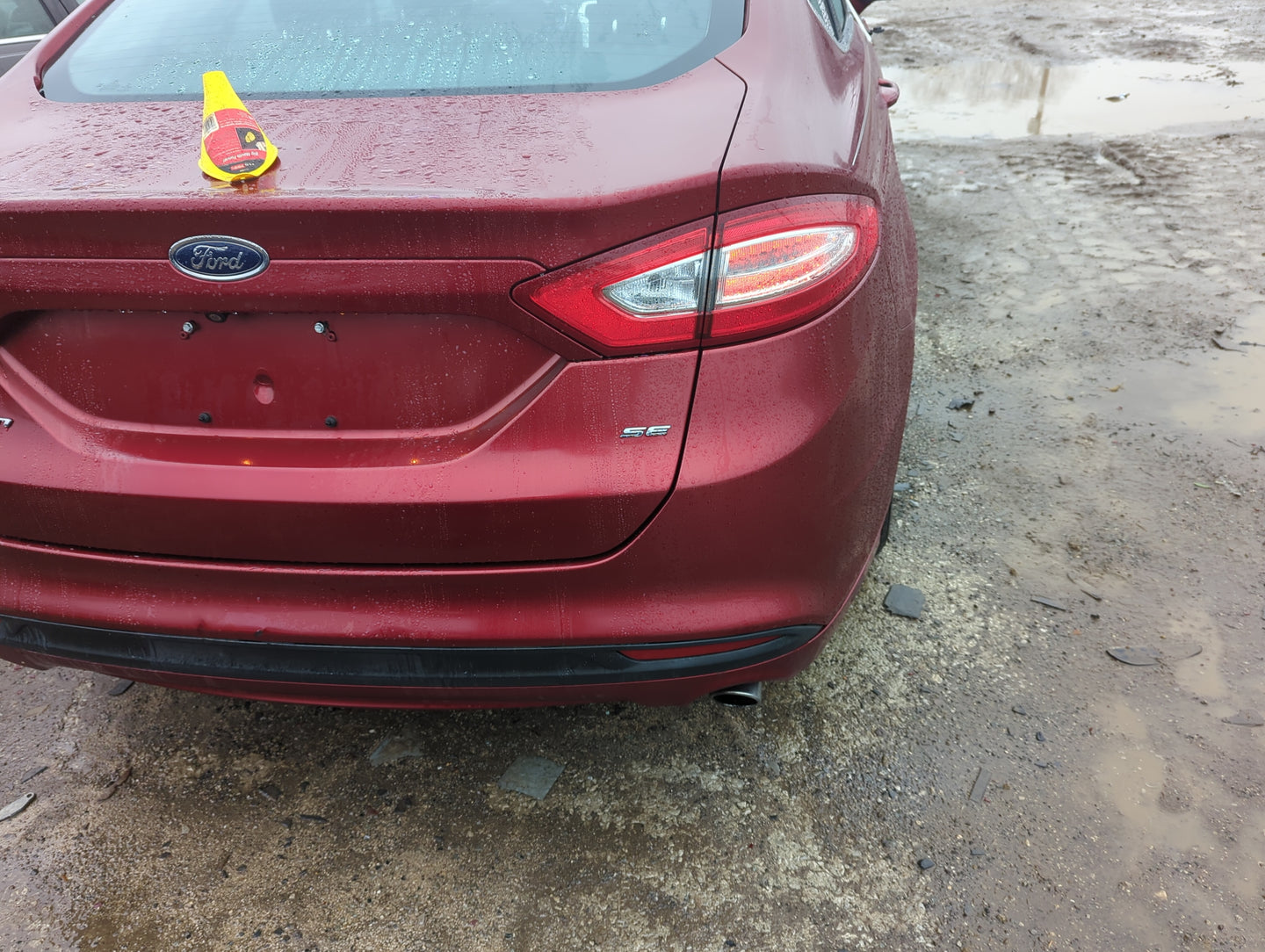 2013-2018 Ford Fusion Rear Bumper Assembly Oem 1297135 - Oemusedautoparts1.com