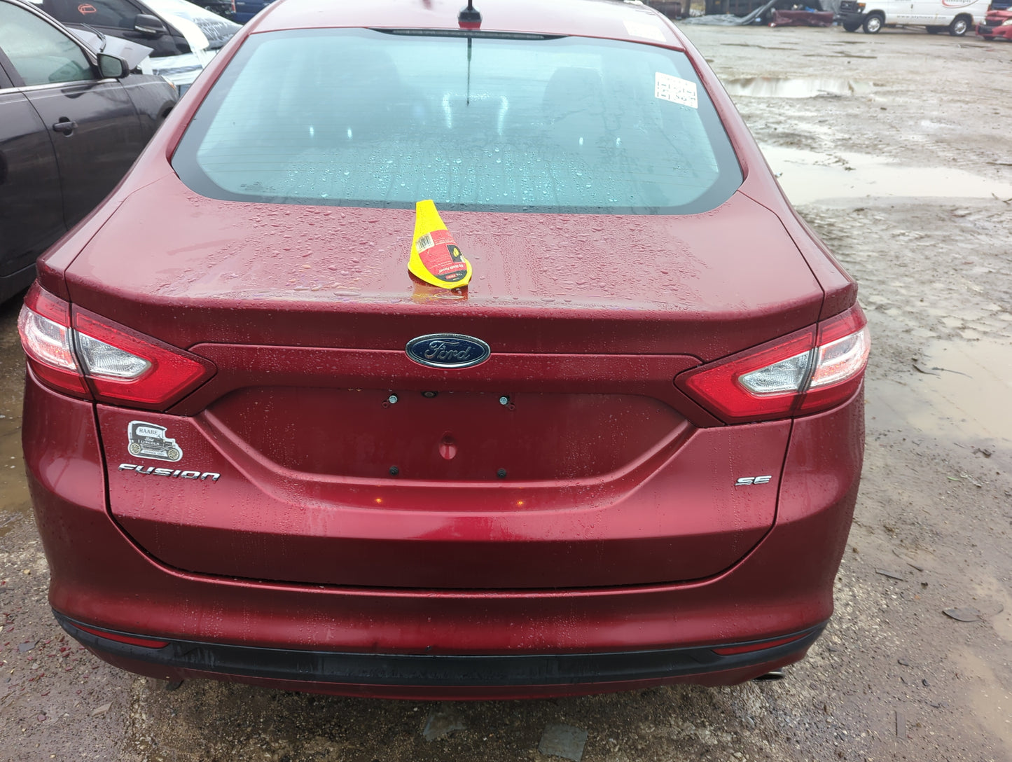 2013-2016 Ford Fusion Trunk/decklid/hatch/tailgate Oem 1297211 - Oemusedautoparts1.com