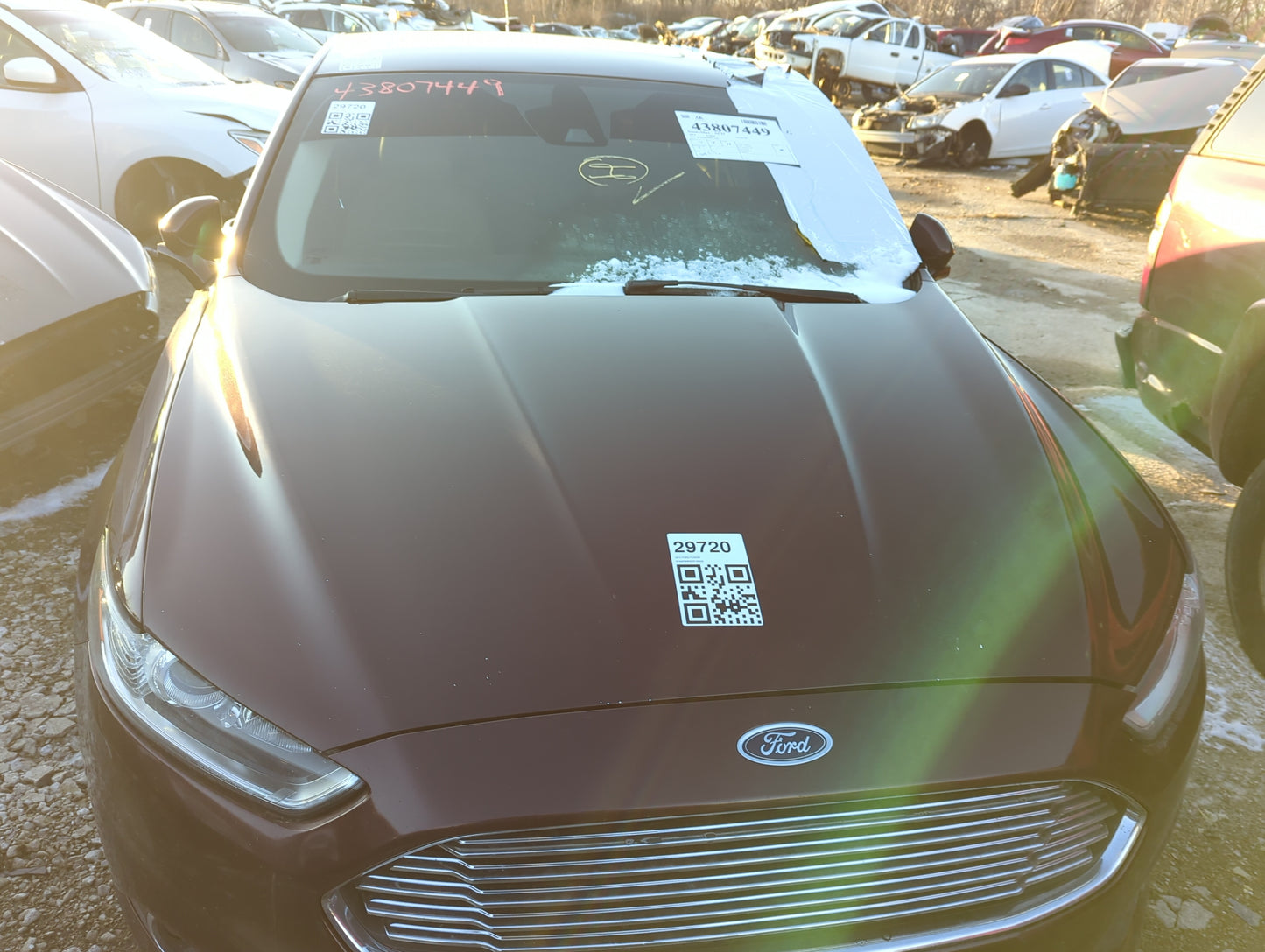 2013-2020 Ford Fusion Hood Oem - Oemusedautoparts1.com