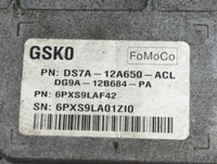 2013 Ford Fusion PCM Engine Control Computer ECU ECM PCU OEM P/N:DG9A-12B684-PA DS7A-12A650-ACL Fits OEM Used Auto Parts - O