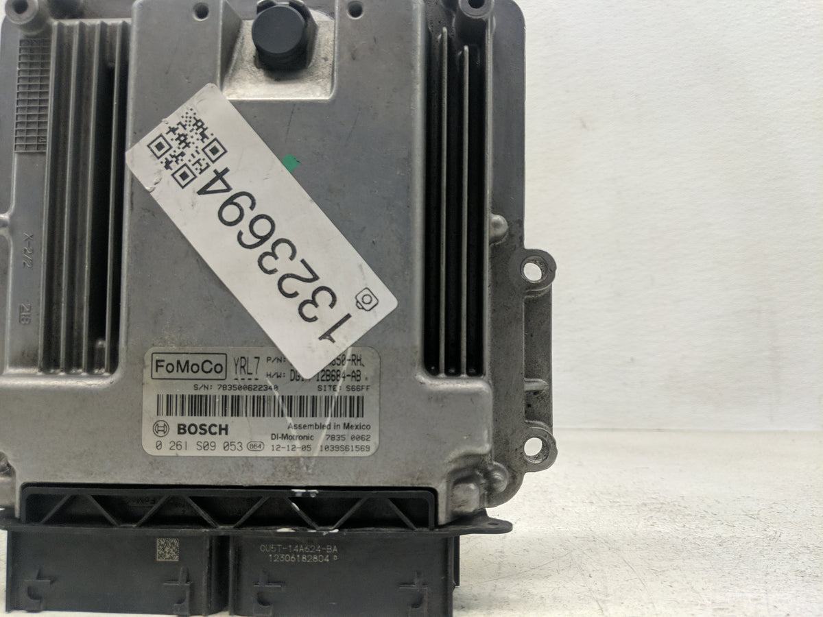 2013 Ford Fusion PCM Engine Control Computer ECU ECM PCU OEM P/N:0 261 S09 053 OEM Used Auto Parts - Oemusedautoparts1.com