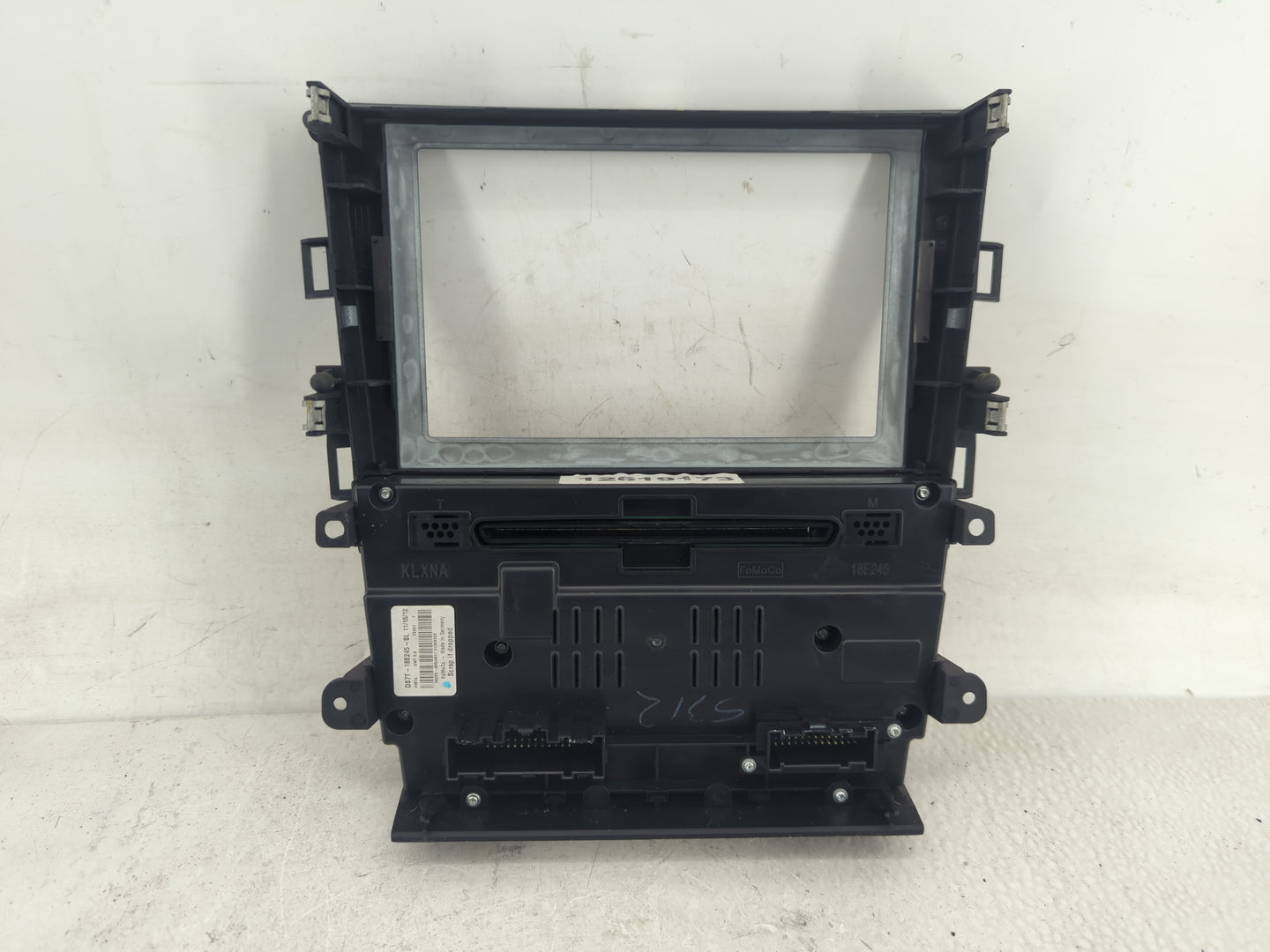2013-2013 Ford Fusion Radio Control Panel - Oemusedautoparts1.com