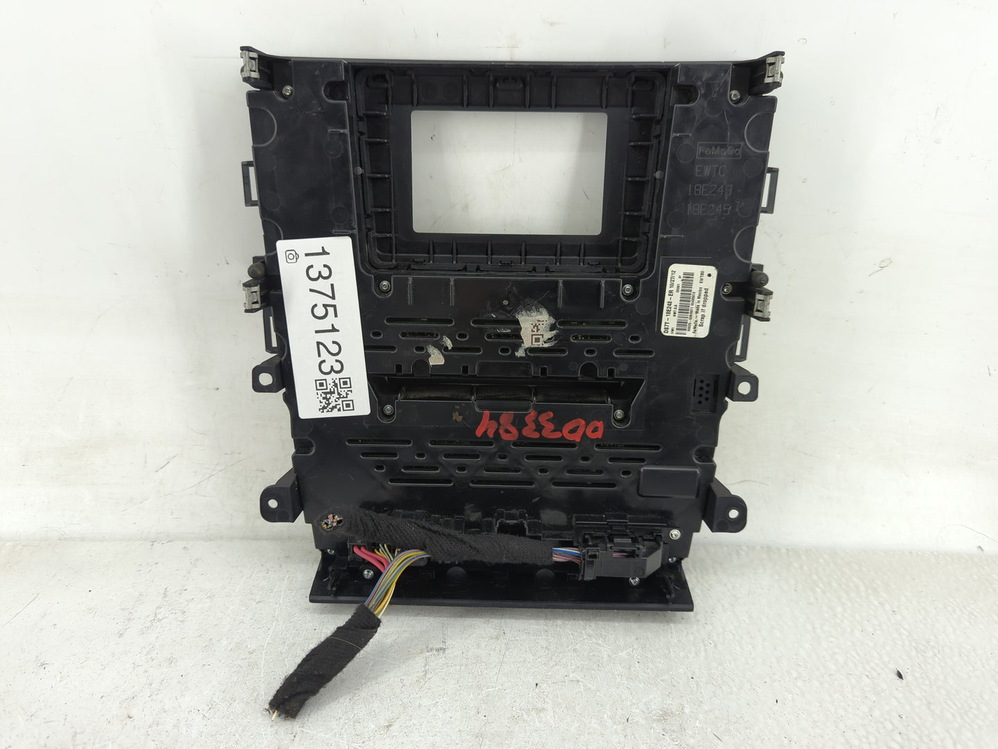 2013-2013 Ford Fusion Radio Control Panel - Oemusedautoparts1.com
