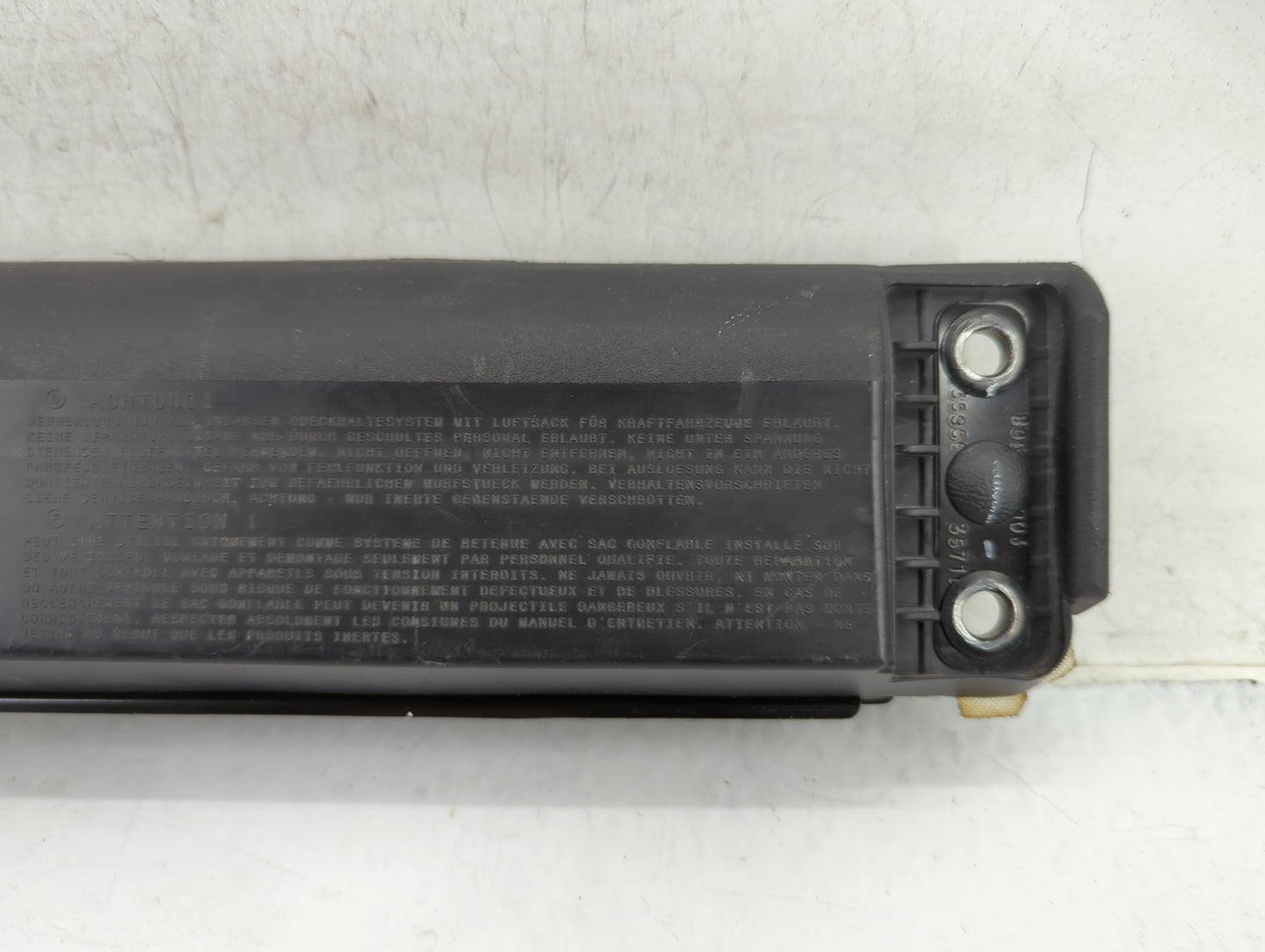 2013-2020 Ford Fusion Air Bag Passenger Right Knee OEM P/N:DG9354045J76BC3JA6 Fits Fits 2013 2014 2015 2016 2017 2018 2019 2