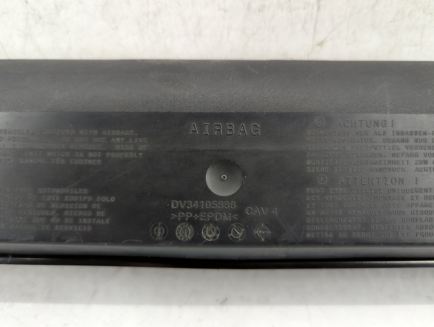 2013-2020 Ford Fusion Air Bag Passenger Right Knee OEM P/N:DG9354045J76BC3JA6 Fits Fits 2013 2014 2015 2016 2017 2018 2019 2