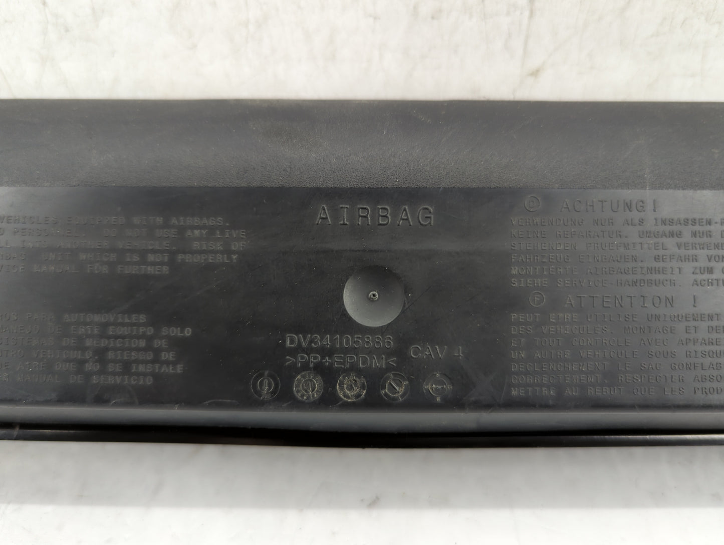 2013-2020 Ford Fusion Air Bag Passenger Right Knee OEM P/N:DG9354045J76BC3JA6 Fits Fits 2013 2014 2015 2016 2017 2018 2019 2