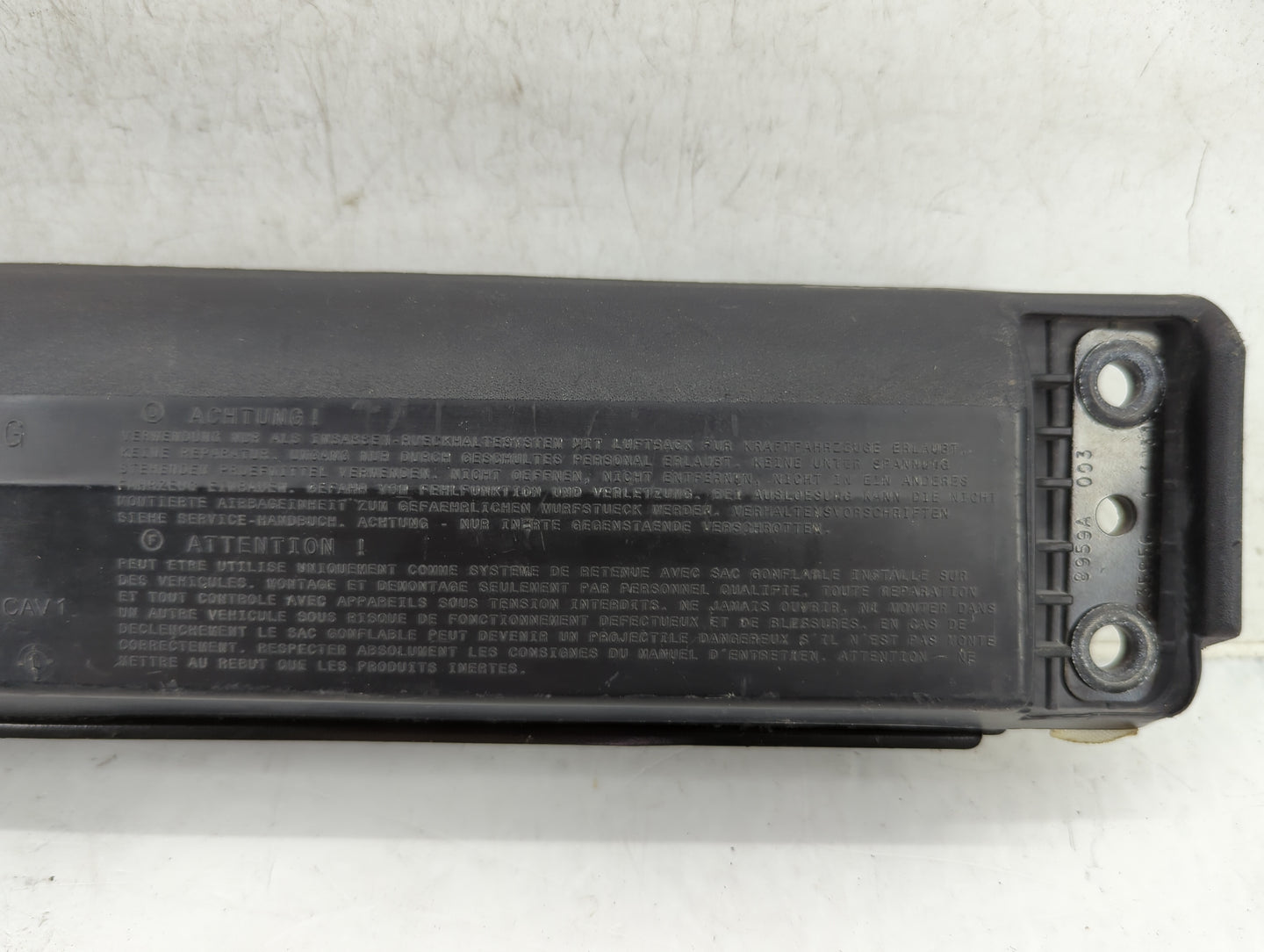 2013-2020 Ford Fusion Air Bag Driver Left Knee OEM P/N:DG9354045J77BD3JA6 Fits Fits 2013 2014 2015 2016 2017 2018 2019 2020 